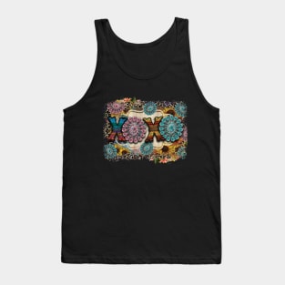 XOXO turquoise Tank Top